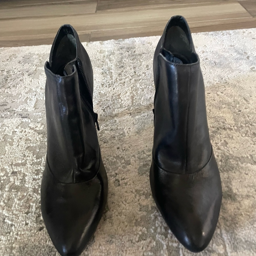 Nine West leather dress boots